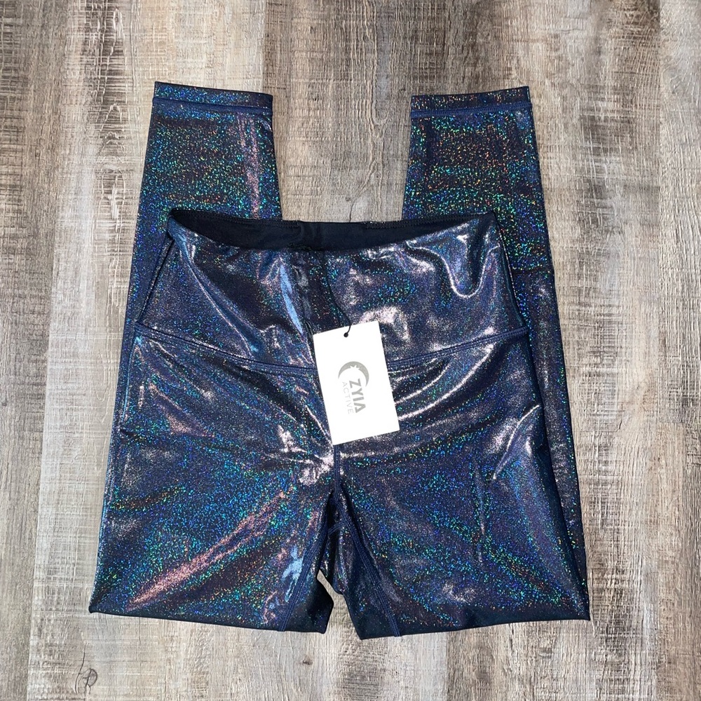 NWT ZYIA Luxe high rise 7/8 leggings 24” - Picture 3 of 3